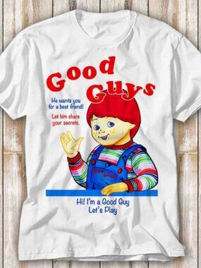 Good Guys Chucky Childs Play Horror Cult 80s Film T-Shirt